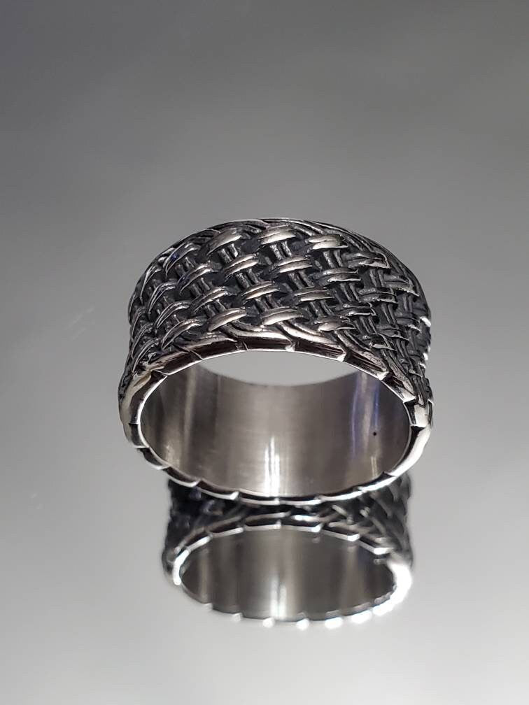 Woven Men's Ring