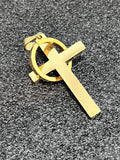 Pvd Coated Cross Men's Pendant – Stainless Steel