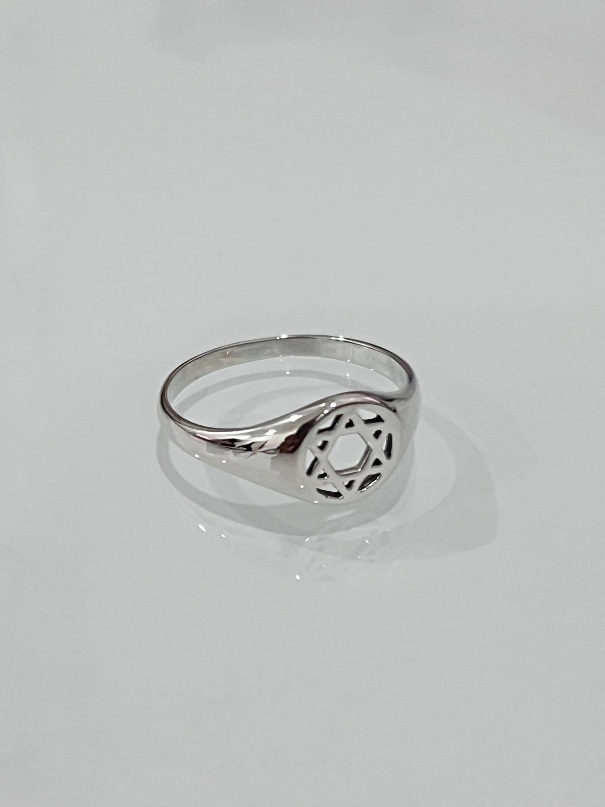 Sterling Silver Star of David Ring