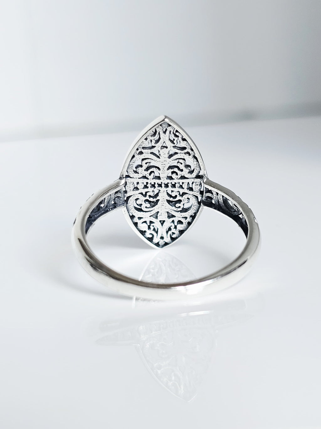 Dragonfly Ring – 925 Sterling Silver with Oxidized Finish