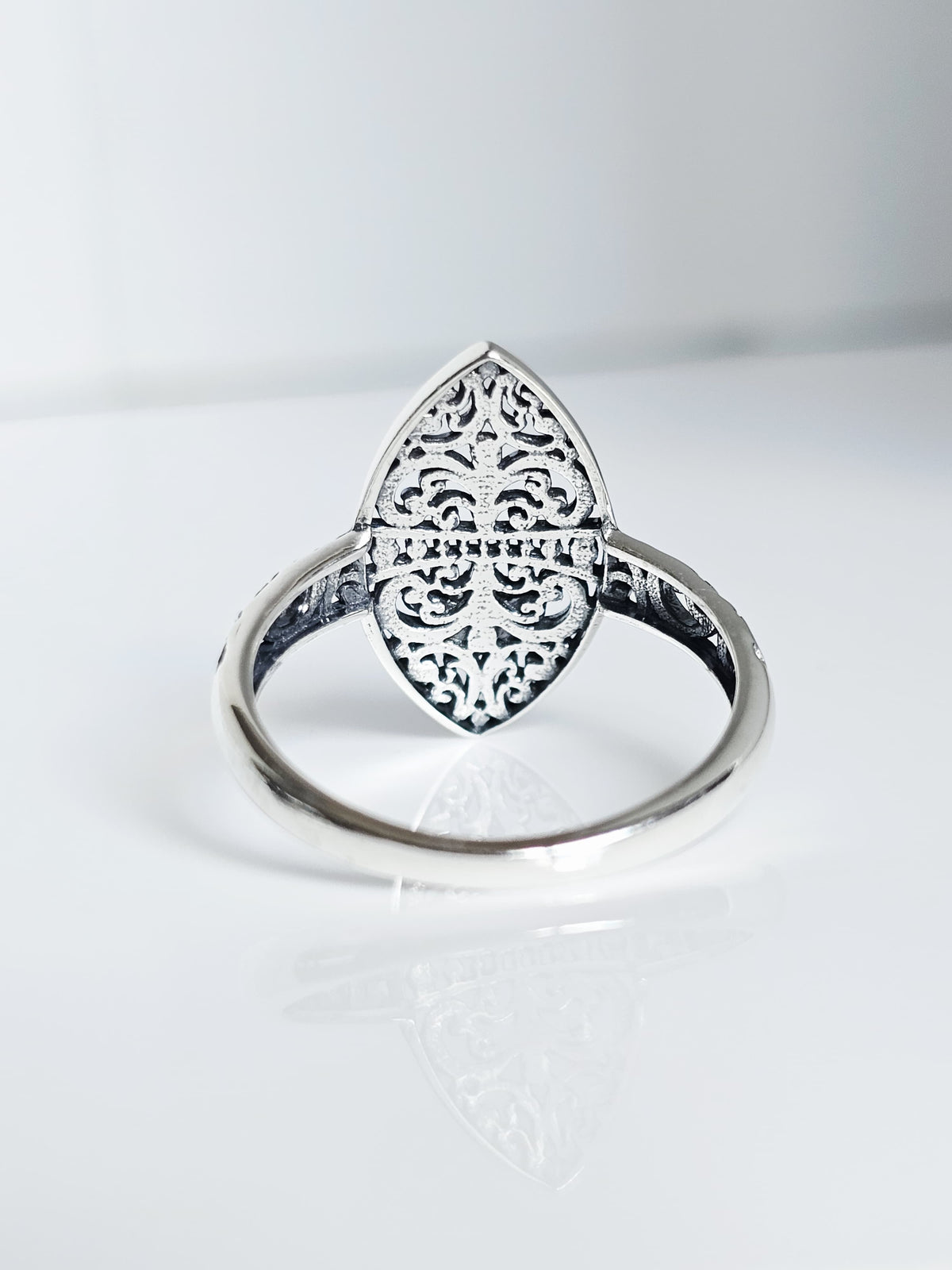Dragonfly Ring – 925 Sterling Silver with Oxidized Finish