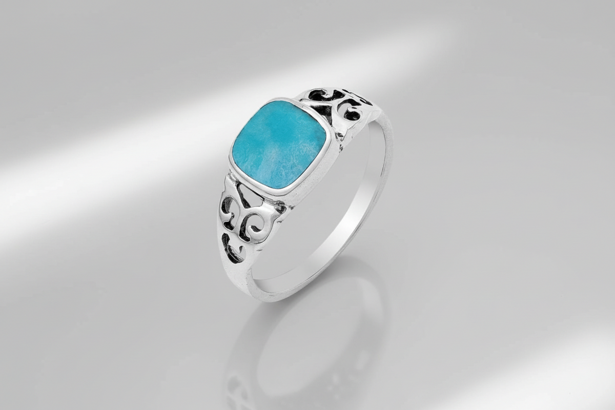 Onyx Ring – Sterling Silver