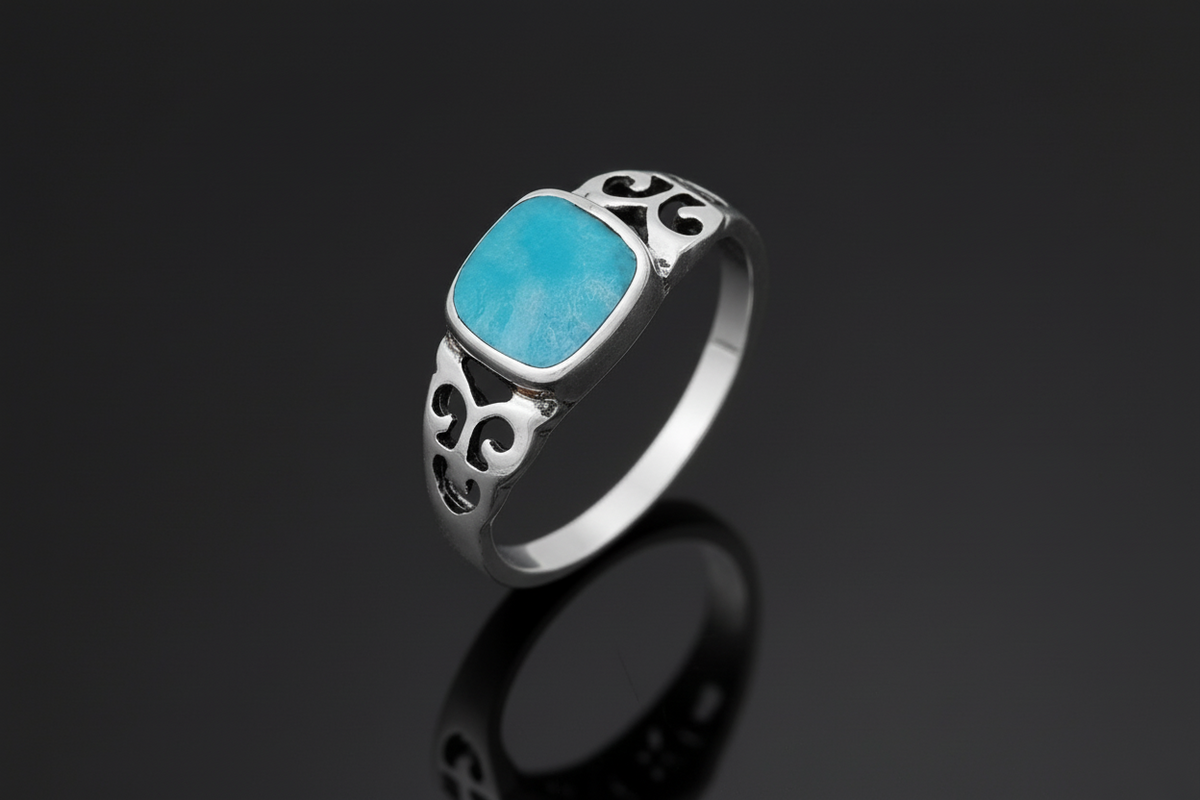 Onyx Ring – Sterling Silver