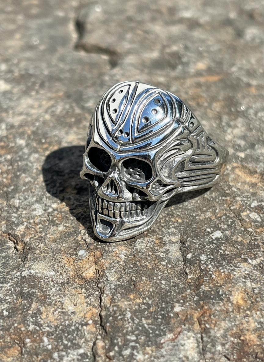 Skull Designer Ring