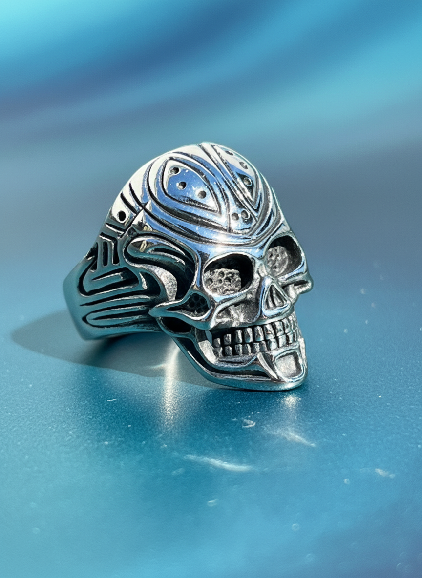 Skull Designer Ring