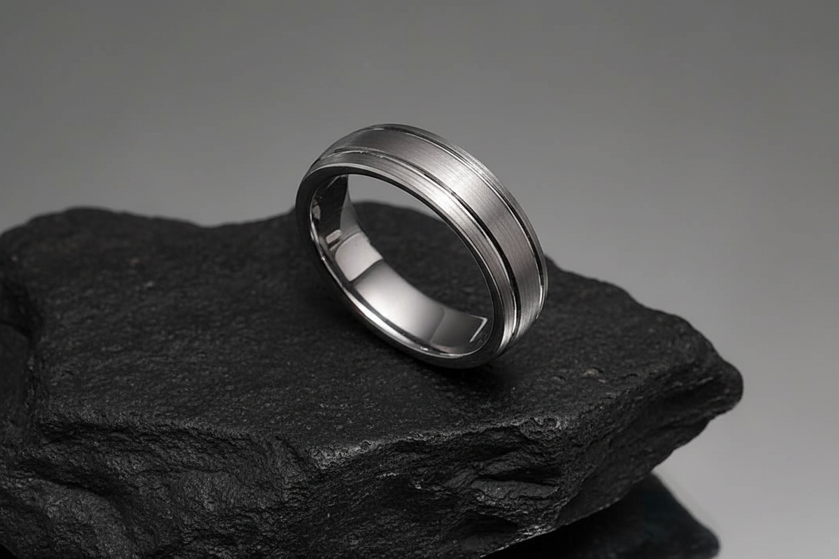 Unisex Wedding Ring – Tungsten