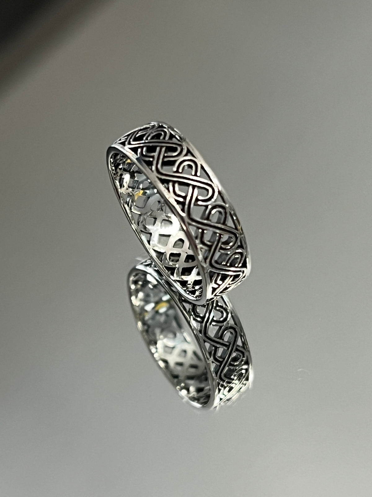 Celtic Men's Band – 925 Sterling Silver