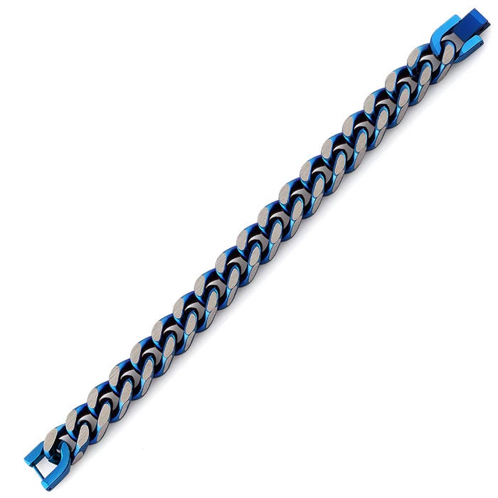 Blue Link Bracelet