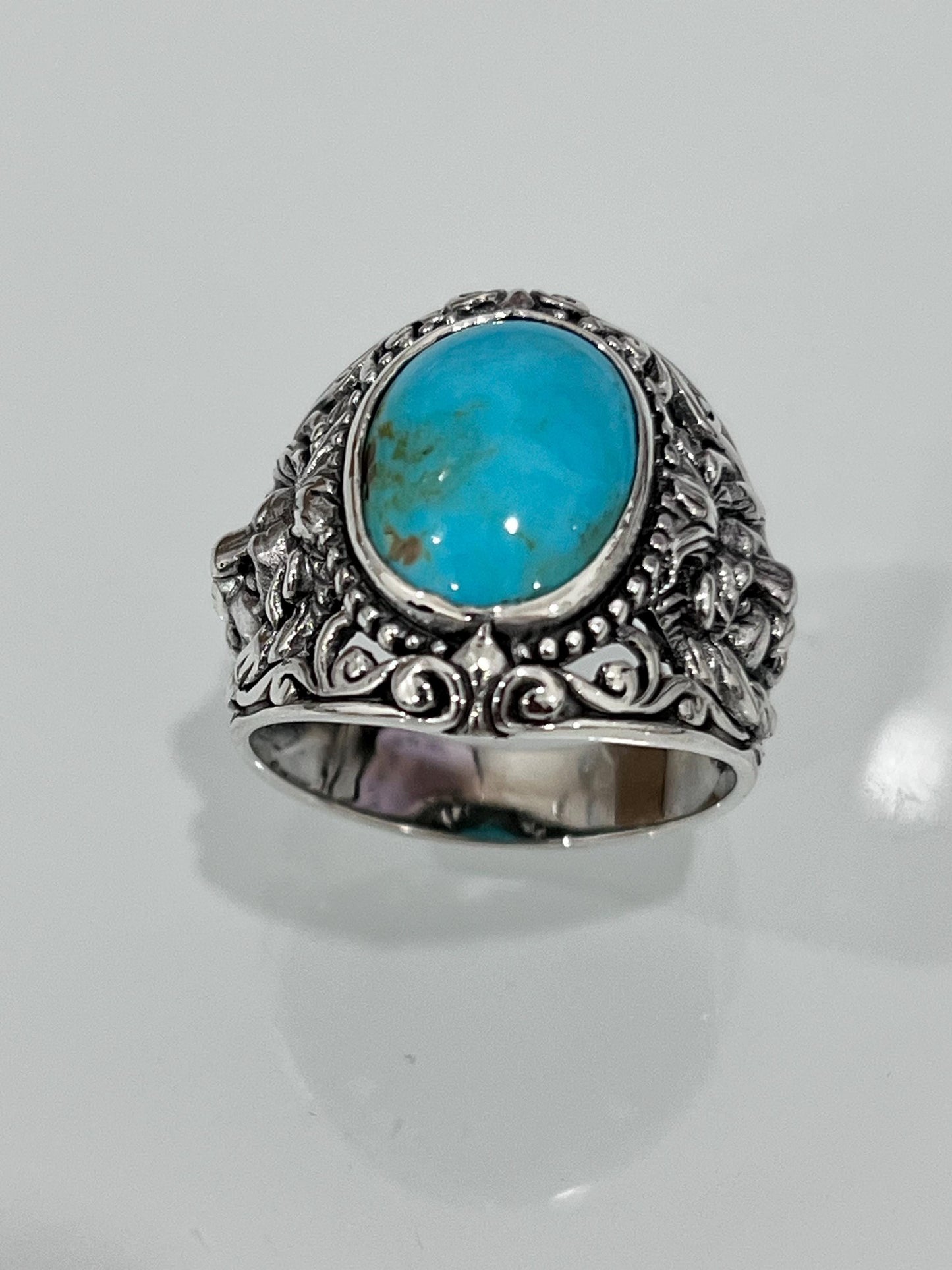 Roaring Lion Turquoise Ring