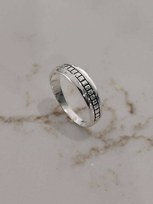 Wedding Men's Sterling Silver Solid 925 Gift for him Unisex