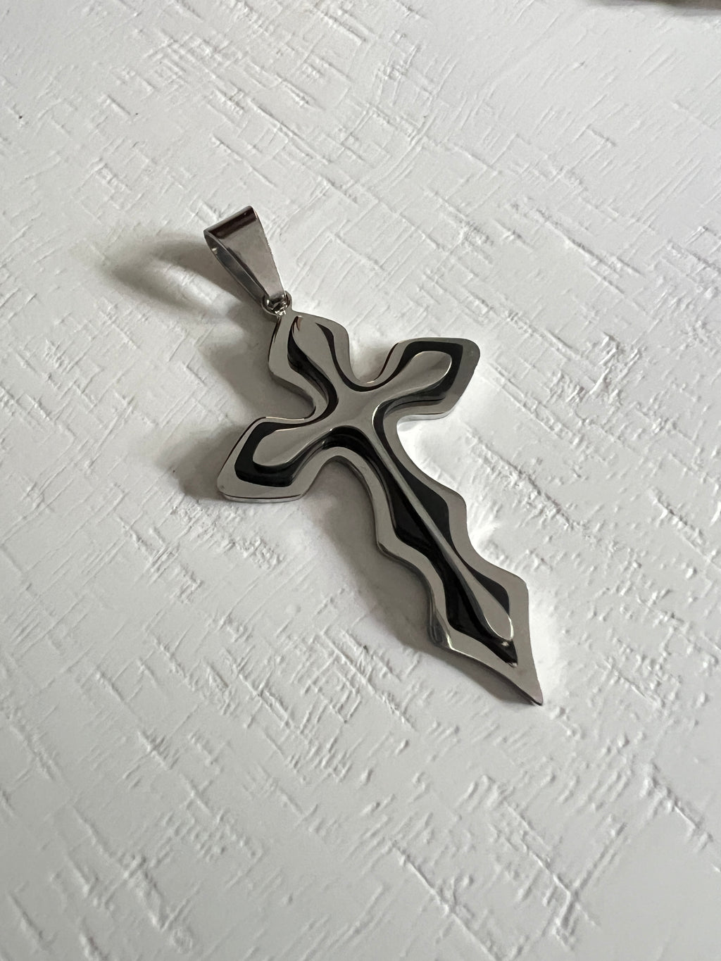 Medieval Cross Hydro Black Men's Chain – Stainless Steel