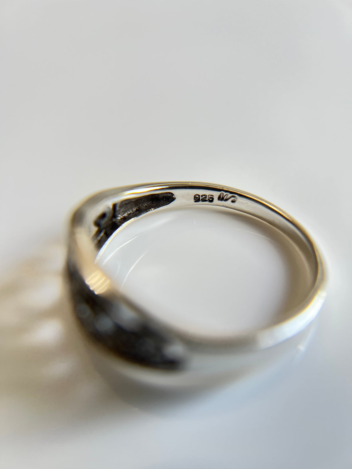 Evil Eye Leaf Vines Ring