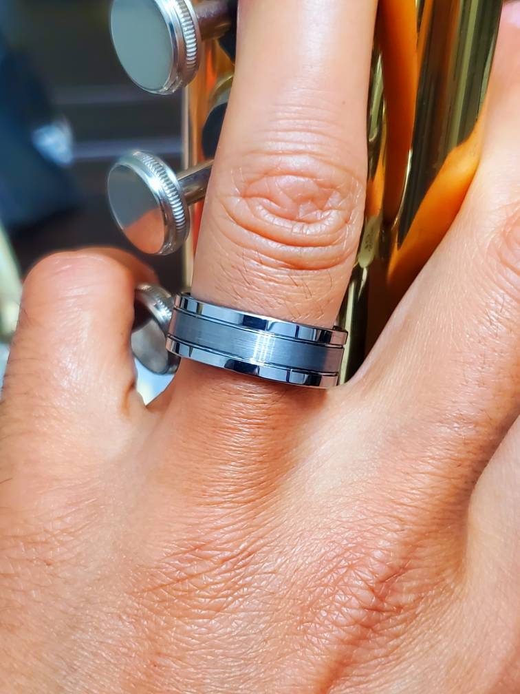 Men's Ring – Tungsten with 8mm Band Width