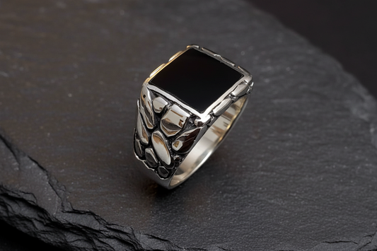 Onyx Masculine Men's Ring