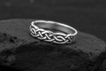 Celtic Sterling Silver Band