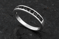 Black Cubic Zirconia Ring