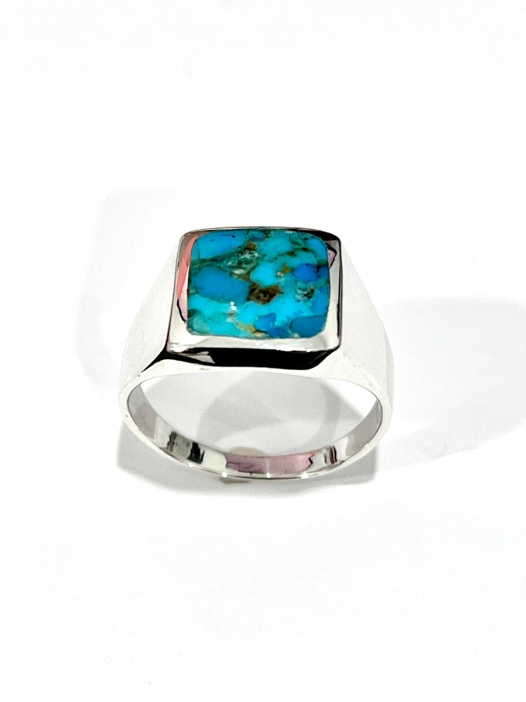 Formal Turquoise Men's Ring