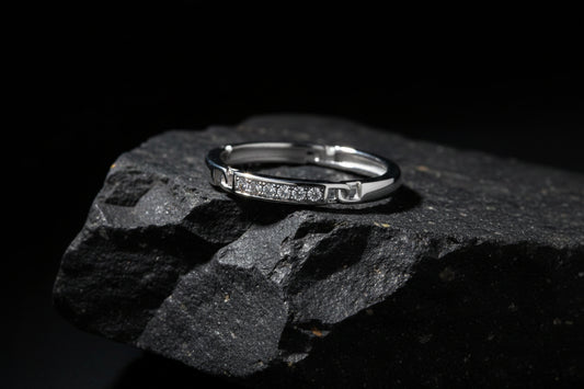 Chain Link Sterling Silver Ring