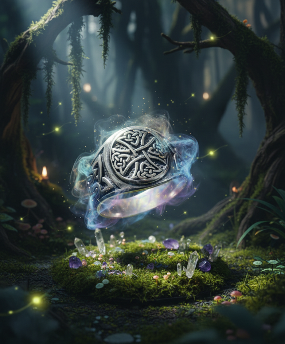 Celtic Cross Ring: 925 Sterling Silver Medieval Christian Jewelry