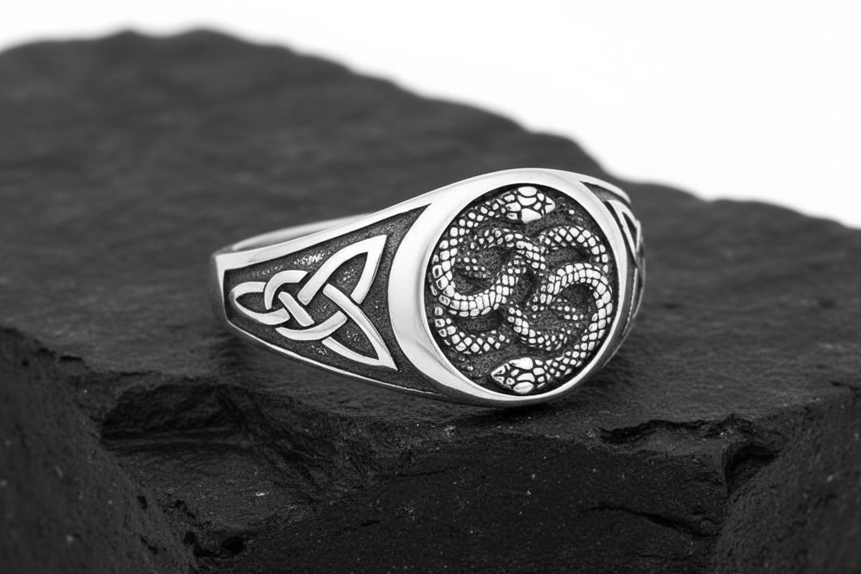 Celtic Snake Ring