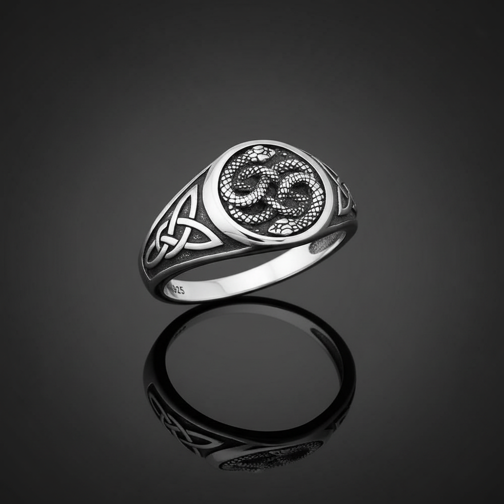 Celtic Snake Ring