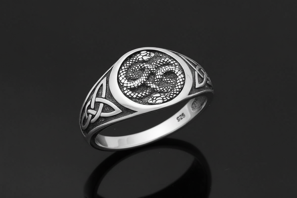 Celtic Snake Ring