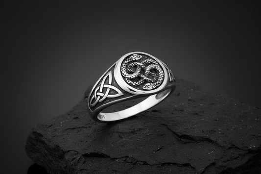 Celtic Snake Ring