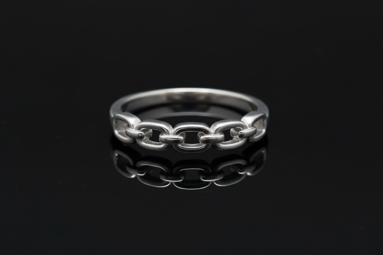 Sterling Silver Chain Simple Chain Band
