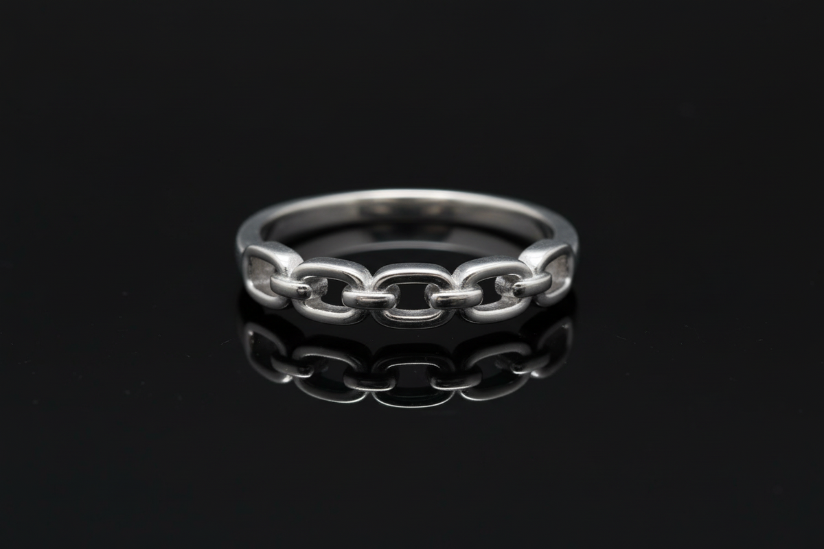 Sterling Silver Chain Simple Chain Band