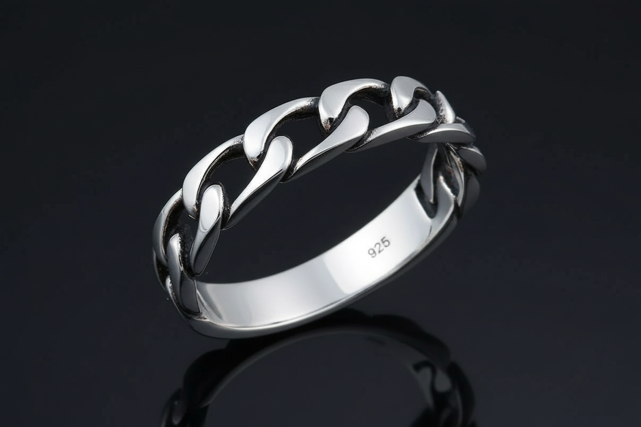 Chain Designer Inspired Sterling Silver Men