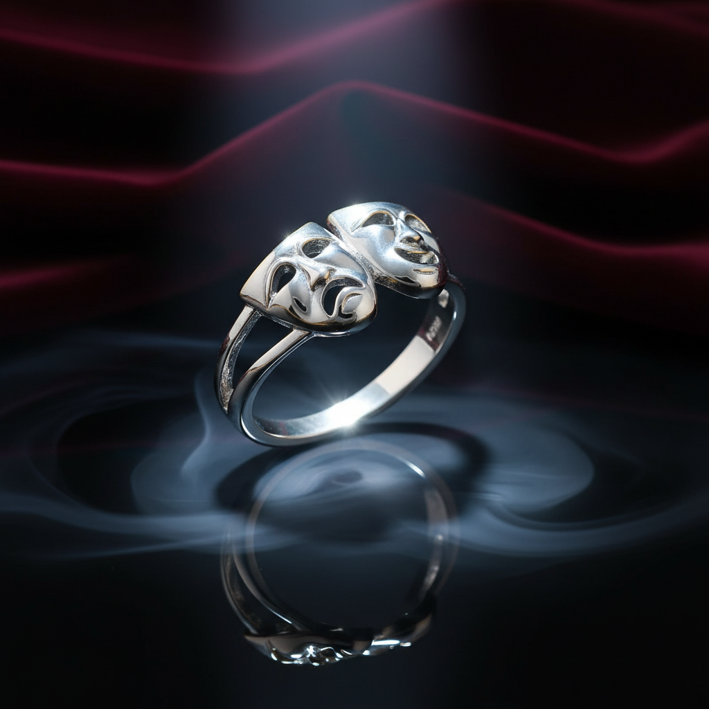 Comedy and Tragedy Masks of Theatre