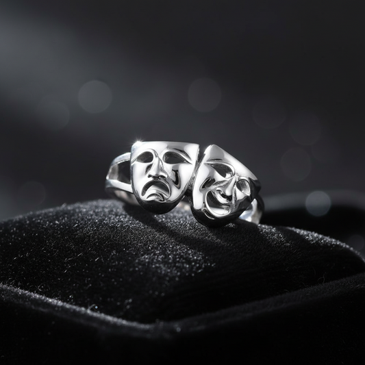 Comedy and Tragedy Masks of Theatre