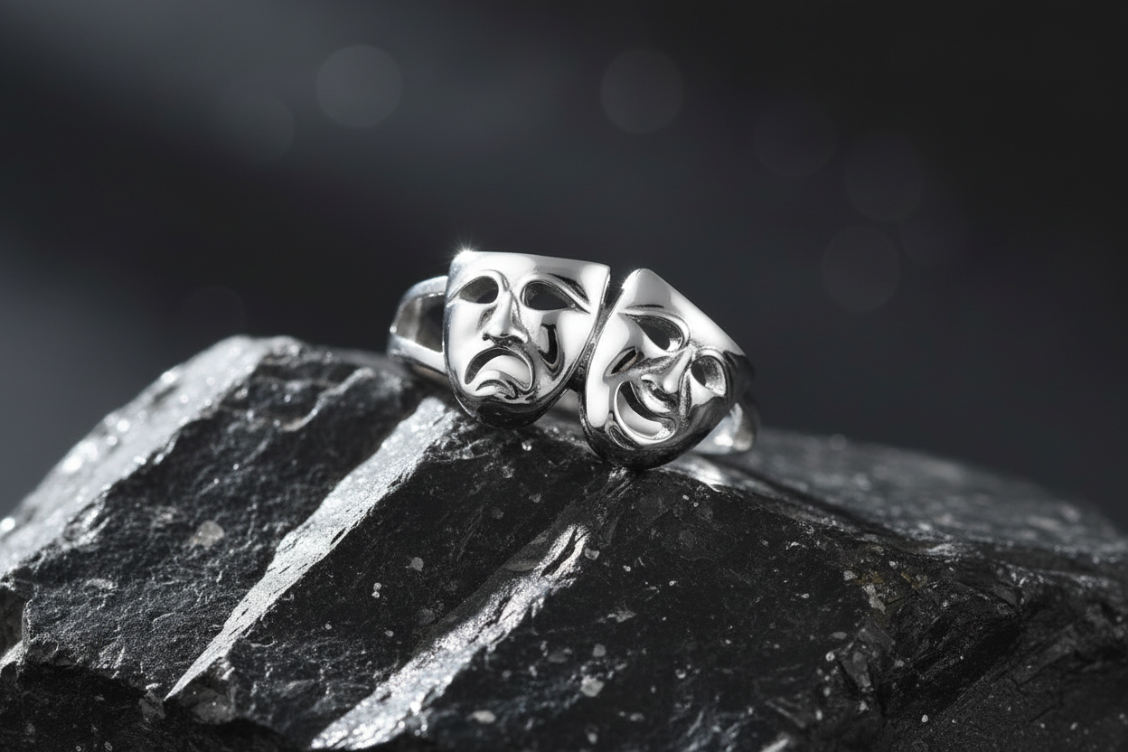 Comedy and Tragedy Masks of Theatre