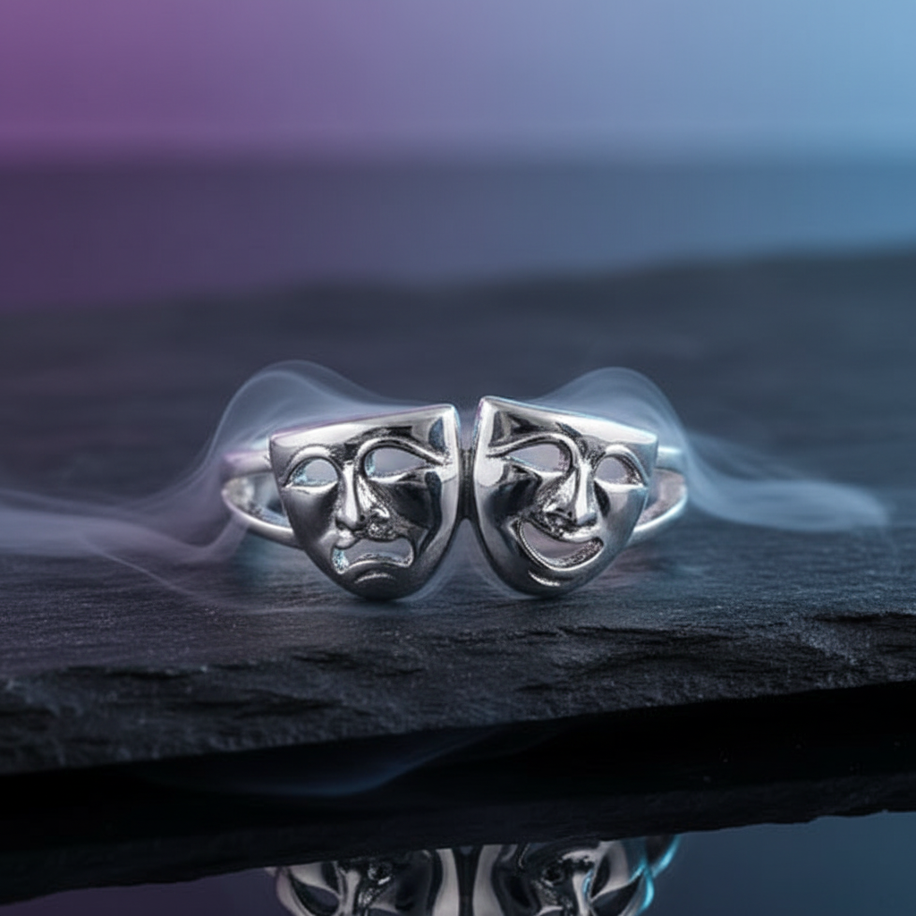 Comedy and Tragedy Masks of Theatre