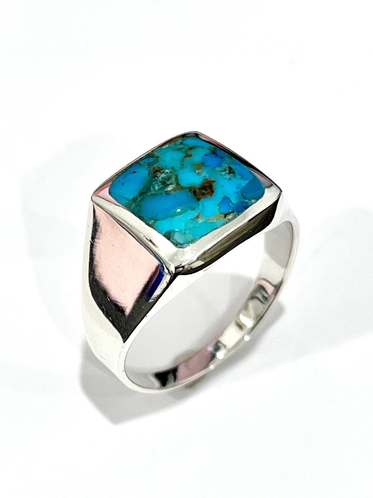 Formal Turquoise Men's Ring