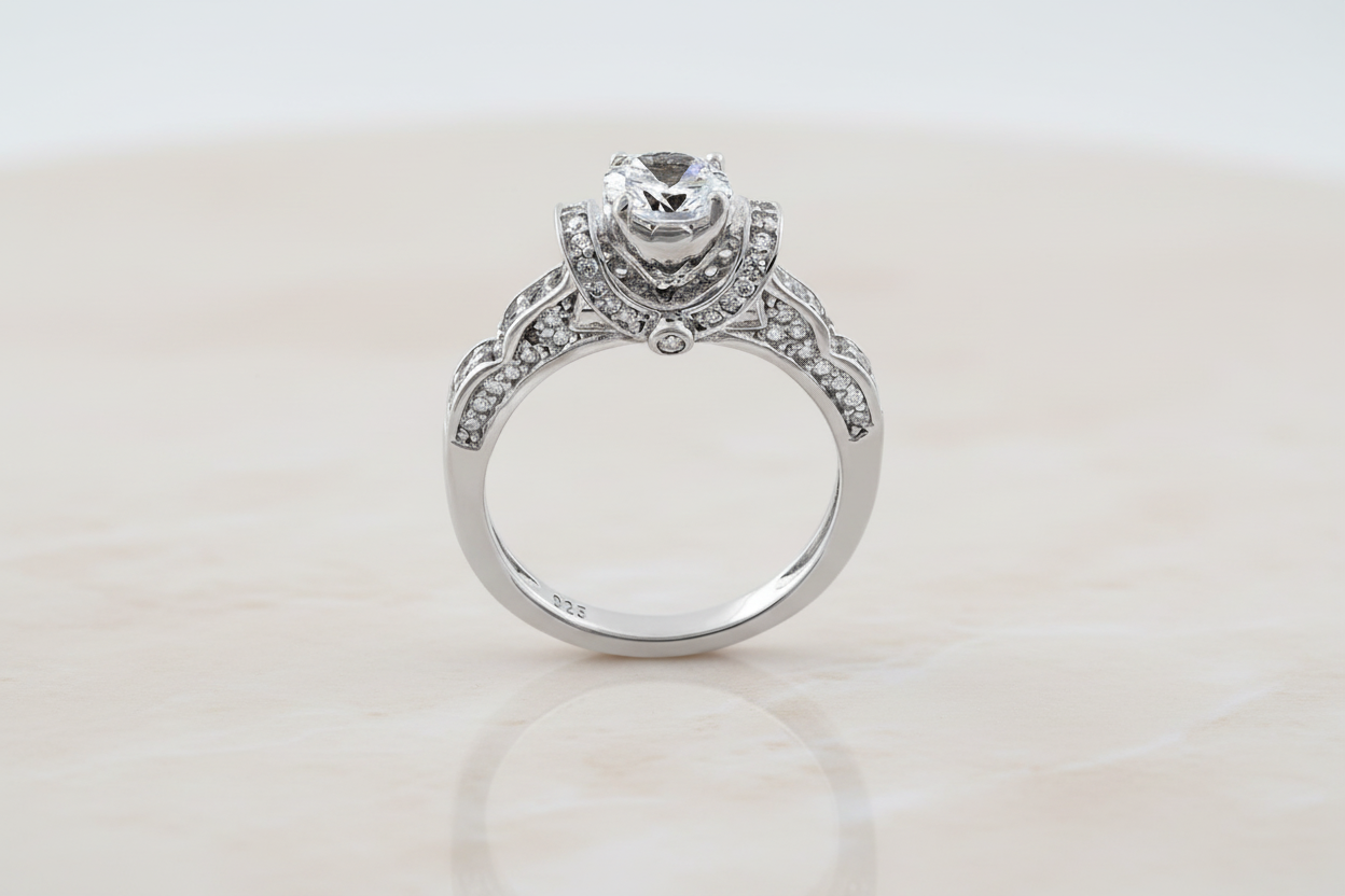 Bridal Ring Promise Ring Set