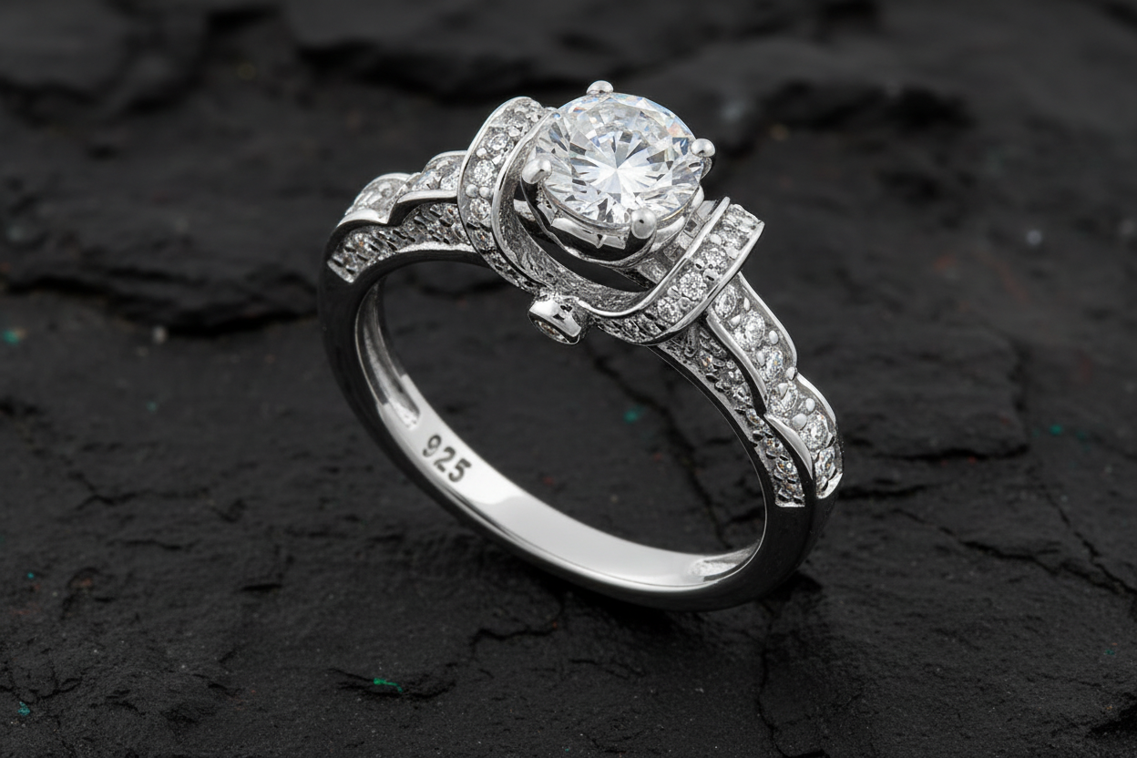 Bridal Ring Promise Ring Set
