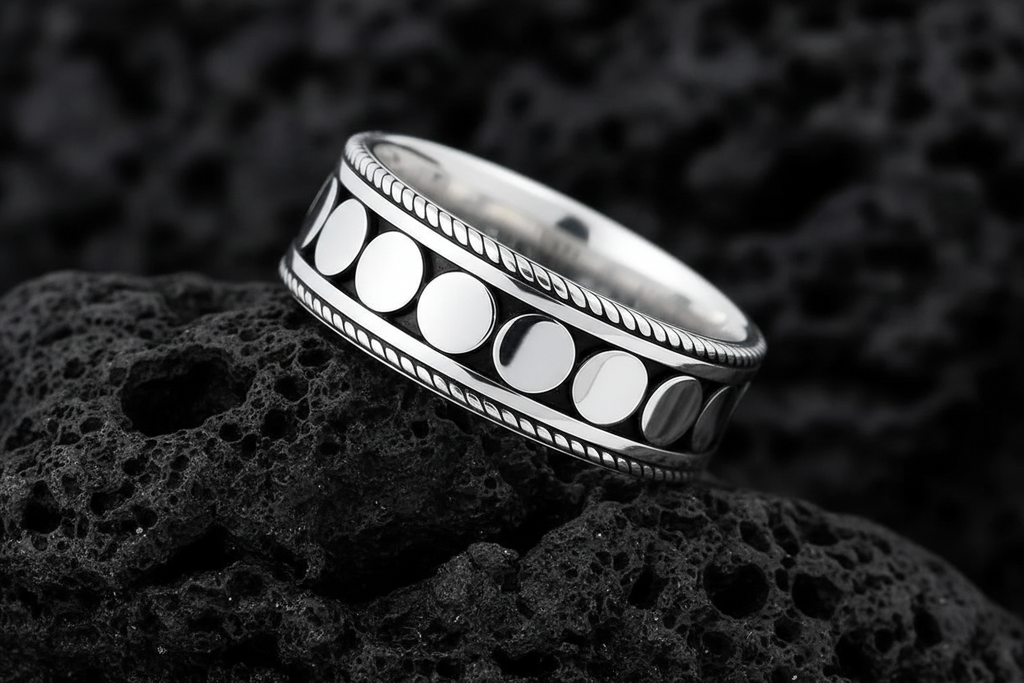Men's Bali Fashion Sterling Silver Rings