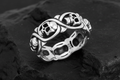 All Around Skulls Ring