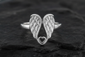 Wings Ring – Sterling Silver with Rhodium Plated