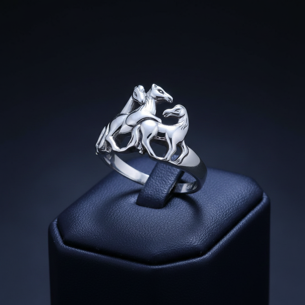 Horse Ring – Sterling Silver