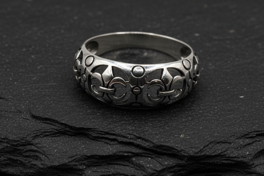 Fleur De Lis Concave