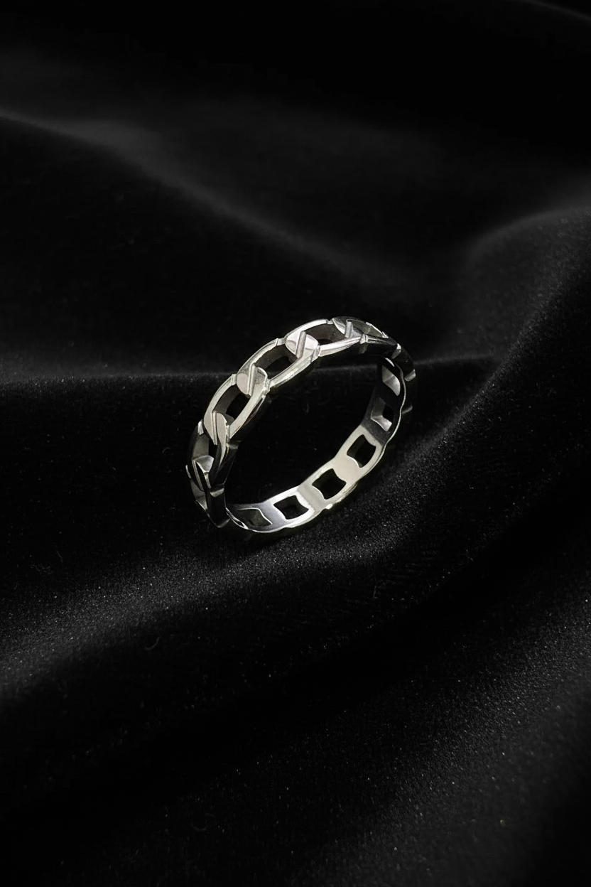 Eternity Ring – Stainless Steel with 4mm Band Width