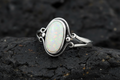Opal Women's Ring – 925 Sterling Silver