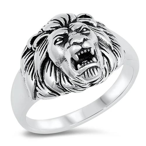 King of the Jungle Lion Ring