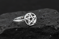 Pentagram Gothic Celtic Ring