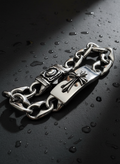 Celtic Syriac Cross Bracelet – Stainless Steel