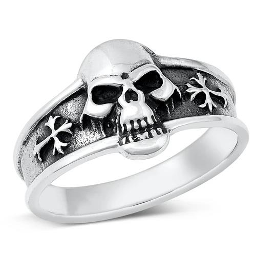 Skull Cross Ring