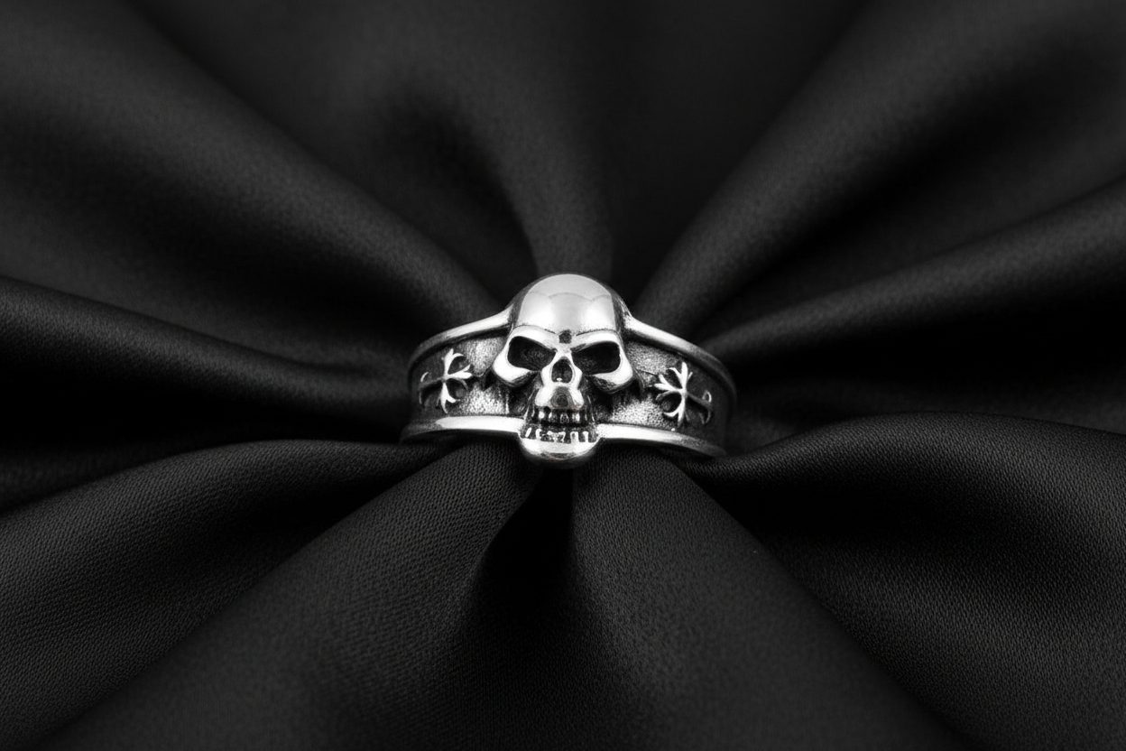 Skull Cross Ring