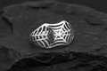 Spider Web Sterling Silver Ring